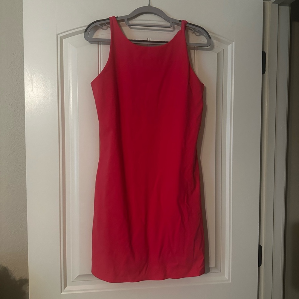 SPANX Vibrant Red Mini Dress
